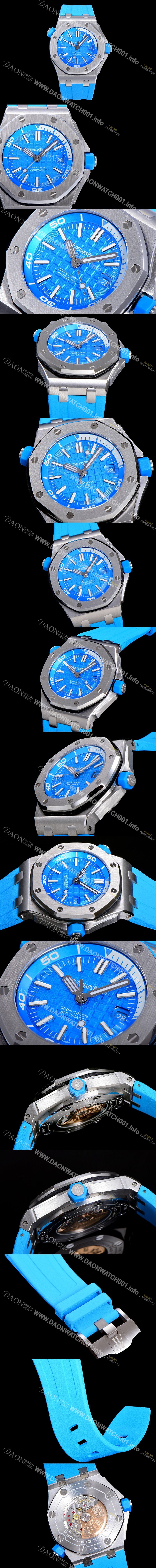 홍콩명품 [오데마피게] 남성용 옐로 세라믹 다이버!!로얄오크 오프쇼어15710ST.OO.A038CA.01 옐로 와플 다이얼 오토매틱 무브먼트 AUD12273