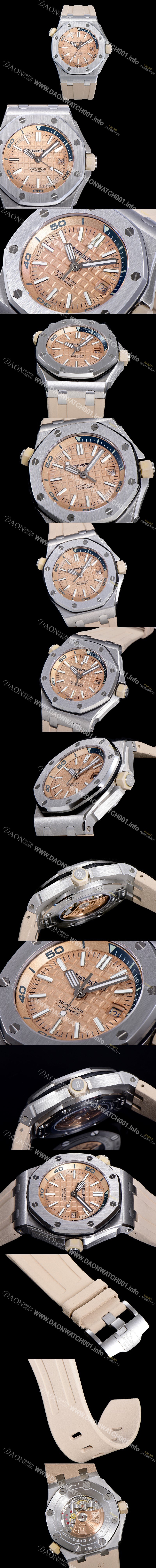 홍콩명품 [오데마피게] 남성용 옐로 세라믹 다이버!!로얄오크 오프쇼어15710ST.OO.A038CA.01 옐로 와플 다이얼 오토매틱 무브먼트 AUD12308