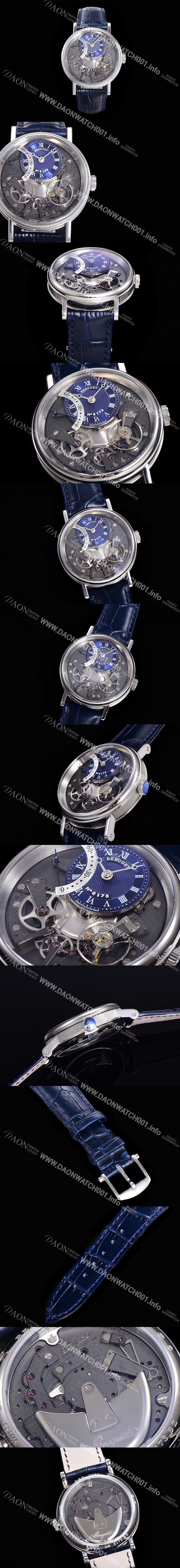 홍콩명품 [브레게] 남성용 최고의 퀄리티 완벽한 싱크로율 트레디션 7097BB/G1/9WU 신형 스켈레톤 다이얼 오토매틱 무브먼트 BRG03015