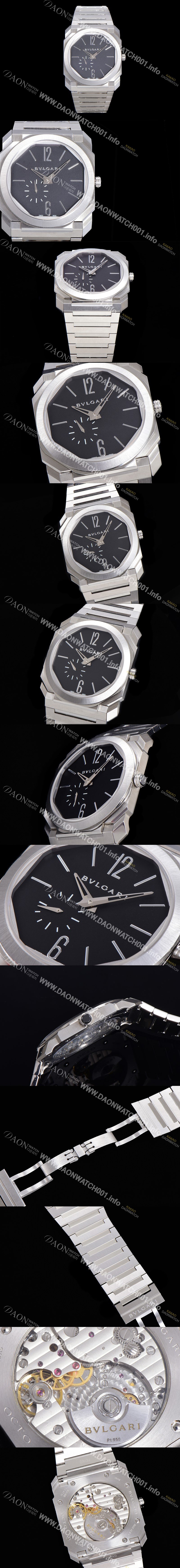 홍콩명품 [불가리] 남성용 불가리신상 옥토 102713 피니씨모 오토매틱 블랙 다이얼 BVL43385