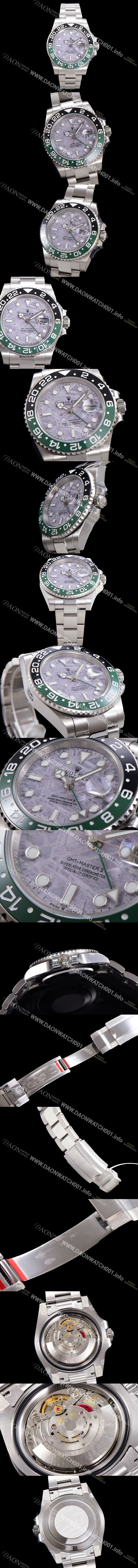 홍콩명품 [로렉스] 남성용 1:1수제공정형 지엠티마스터2 오토매틱 Cal.3186 타입 40mm 남성용시계 메탈줄 세라믹베젤 그레이다이얼 rol40422