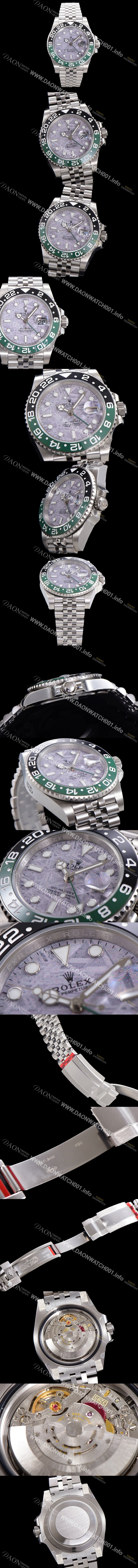 홍콩명품 [로렉스] 남성용 1:1수제공정형 지엠티마스터2 오토매틱 Cal.3186 타입 40mm 메탈줄 세라믹베젤 그레이다이얼 rol42489