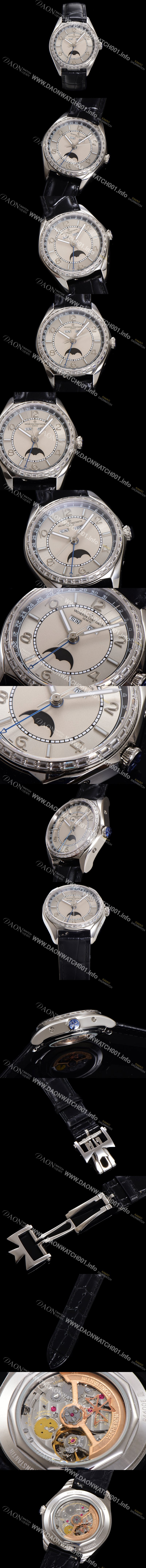 홍콩명품 [바쉐론 콘스탄틴] 남성용 피프티식스 컴플리트 캘린더 Ref.4600E 오토매틱 2460 QCL/1 타입 40mm 그레이 다이얼 vac1152