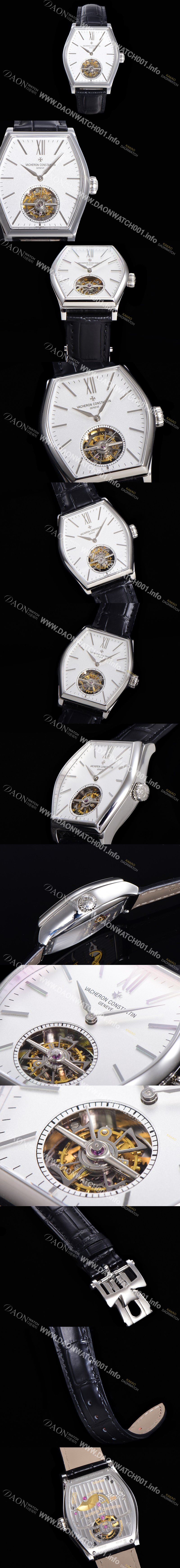 홍콩명품 [바쉐론콘스탄틴] 남성용 메트 시리즈 화이트 다이얼 투어빌론 무브먼트 VAC01886