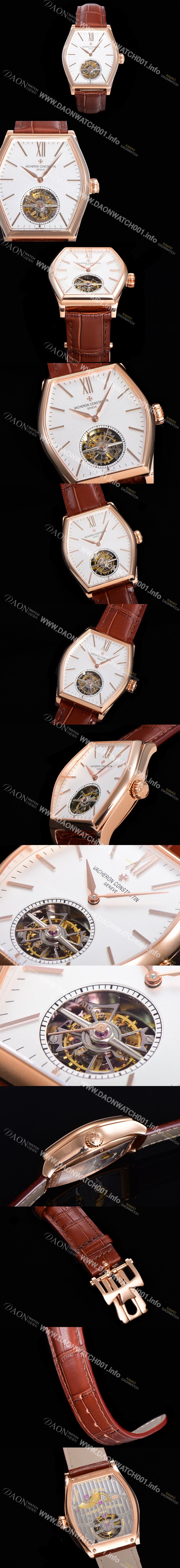 홍콩명품 [바쉐론콘스탄틴] 남성용 메트 시리즈 화이트 다이얼 투어빌론 무브먼트 VAC01912