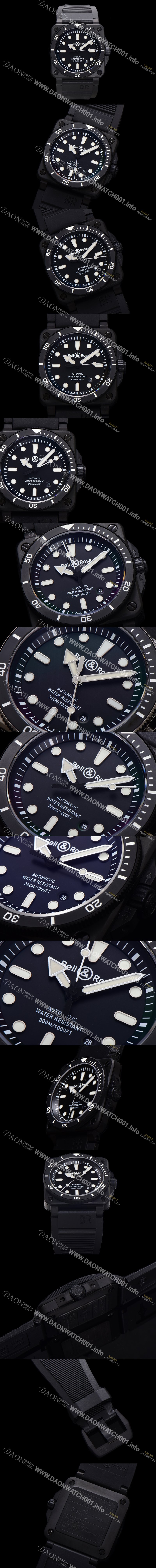 홍콩명품 [벨엔로즈] 남성용 인스트루먼트03 BR03A-D-BL-CESRB 오토매틱 9015타입 42mm 세라믹 우레탄줄 블랙 다이얼 bel4110