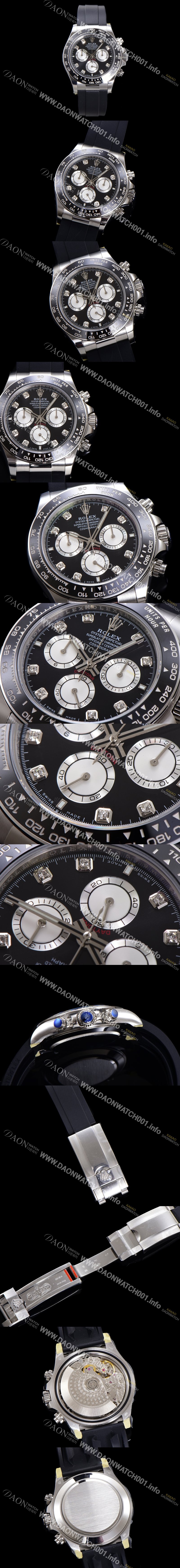 홍콩명품 [로렉스] 남성용 코스모그래프 데이토나 m126519ln-0004 세라믹 베젤 40mm 크로노그래프 7750 오토매틱 무브먼트 블랙 다이얼 rol5326