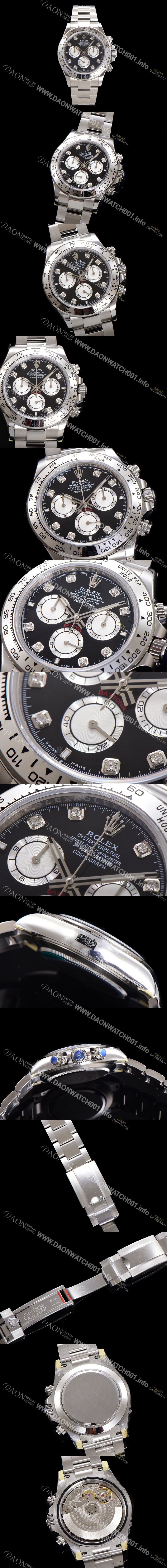 홍콩명품 [로렉스] 남성용 코스모그래프 데이토나 m126509-0002 40mm 크로노그래프 7750 오토매틱 무브먼트 블랙 다이얼 rol5343