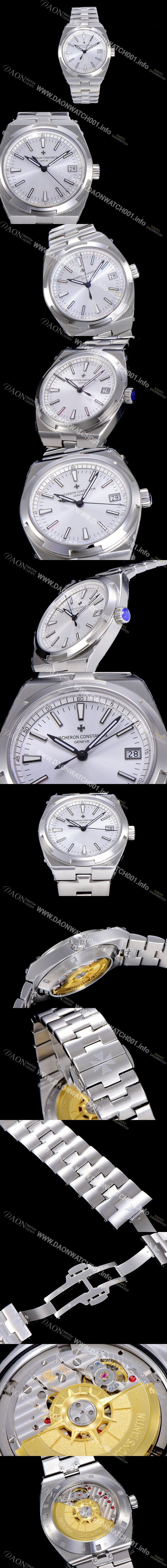 홍콩명품 [바쉐런 콘스탄틴] 남성용 오버시즈 4500V/210A-B126 오토매틱 무브먼트 41mm 화이트 다이얼 vac1139