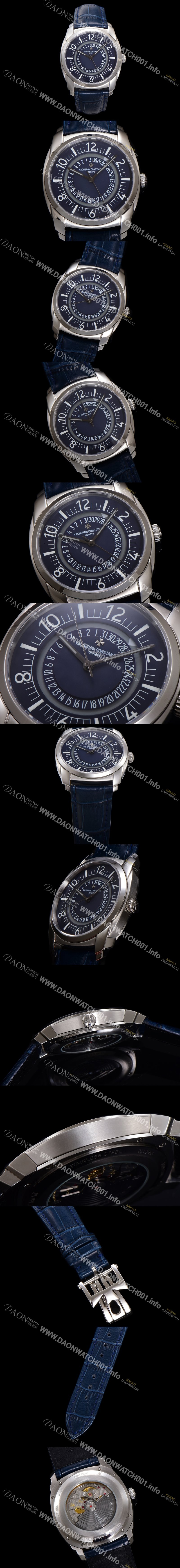 홍콩명품 [바쉐론 콘스탄틴] 남성용 케드릴셀프 와인딩 4500S/000A-B364 41mm 오토매틱 Cal. 5100/1 타입 블루 다이얼 vac1159