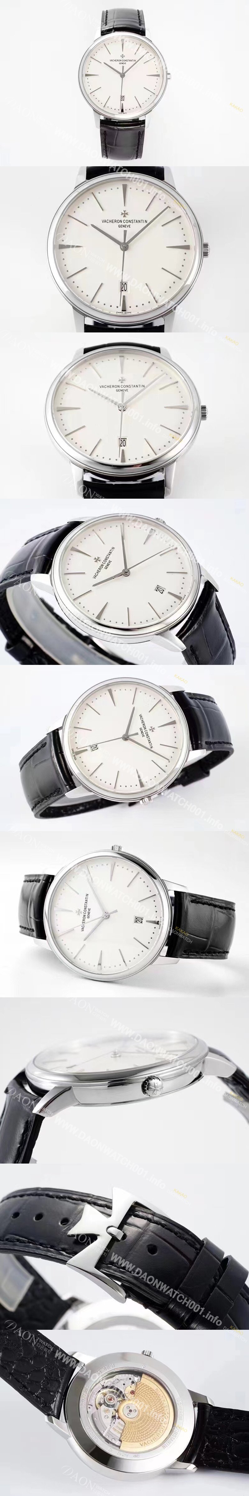 홍콩명품 [바쉐론콘스탄틴] 남성용 패트리모니 85180/000G-9230 셀프 와인딩 드레스 워치!! 화이트 다이얼 오토매틱 무브먼트 vac1163