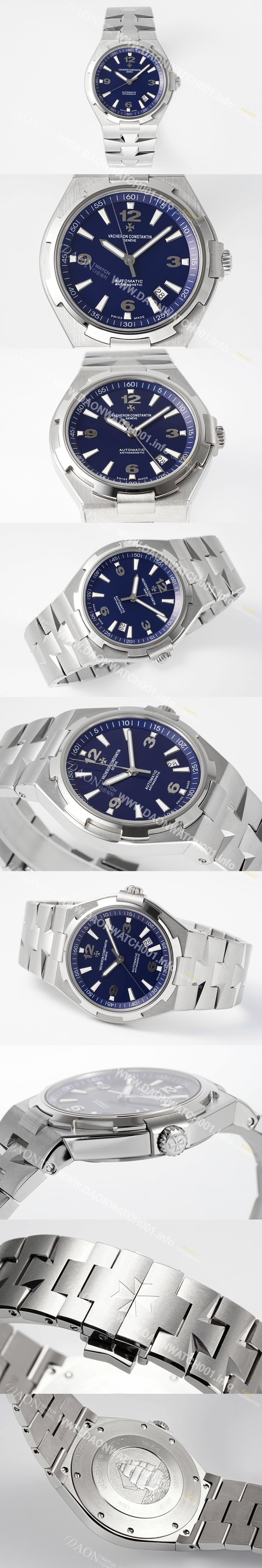홍콩명품 [바쉐런 콘스탄틴] 남성용 오버시즈 P47040/000A-9008 오토매틱 Cal.1226 SC 타입 42mm 블루 다이얼 vac1164