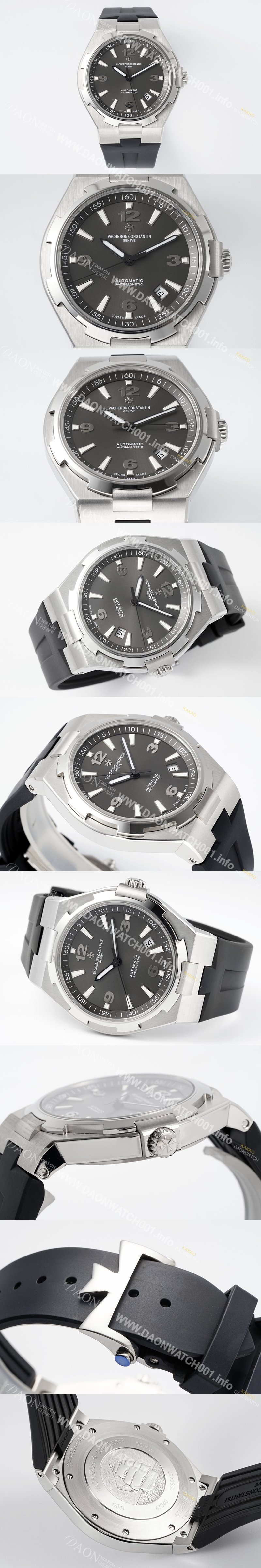 홍콩명품 [바쉐런 콘스탄틴] 남성용 오버시즈 47040/000W-9500 오토매틱 Cal.1226 SC 타입 42mm 그레이 다이얼 vac1170